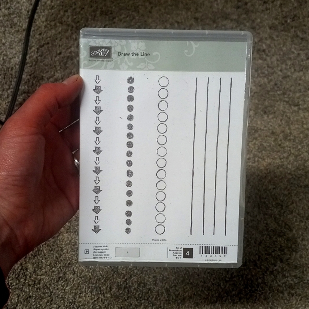 🔹️Stampin' Up! Draw the Line stamp set of 4